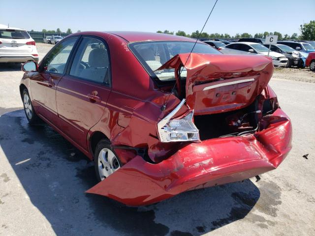 Photo 3 from auction – 2008 KIA SPECTRA EX with VIN KNAFE121185507606