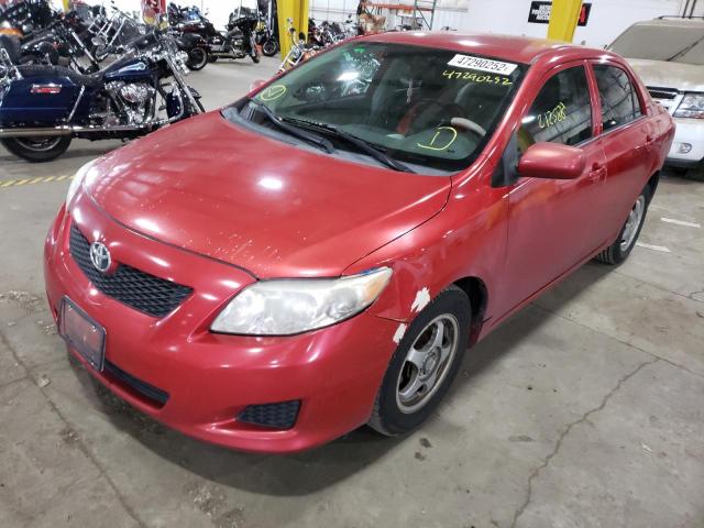 Photo 2 from auction – 2009 TOYOTA COROLLA BA with VIN 1NXBU40E69Z109967
