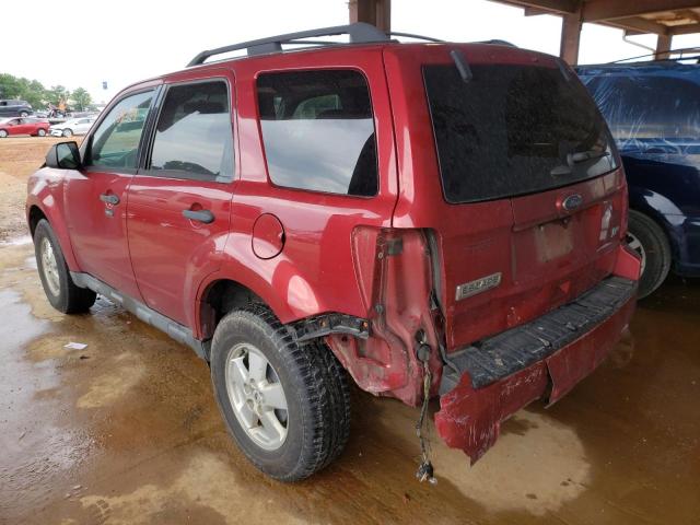 Photo 3 from auction – 2012 FORD ESCAPE XLT with VIN 1FMCU0DG9CKA93095