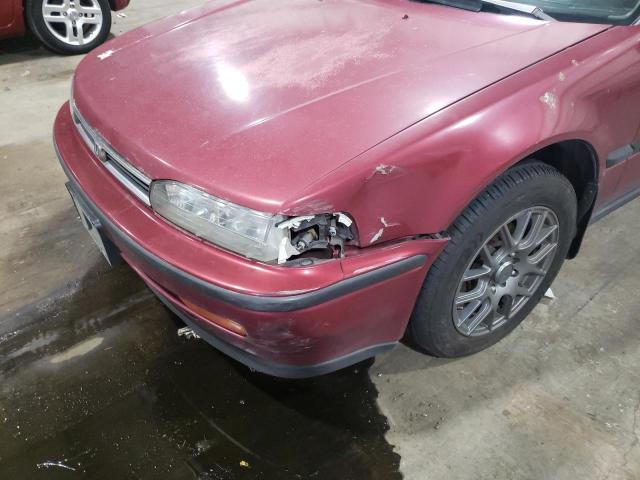 Photo 9 from auction – 1992 HONDA ACCORD EX with VIN 1HGCB7679NA211575
