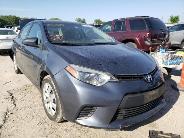 TOYOTA COROLLA L 2014 with VIN 5YFBURHEXEP060589 - Photo from auction