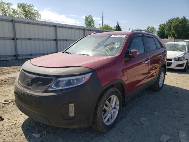 Photo 2 from auction – 2014 KIA SORENTO LX with VIN 5XYKT3A69EG473028