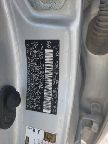 Photo 10 from auction – 2012 TOYOTA PRIUS with VIN JTDKN3DU0C5481562