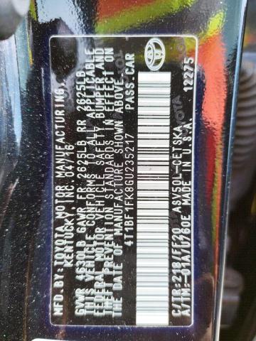 Photo 10 from auction – 2016 TOYOTA CAMRY LE with VIN 4T1BF1FK8GU235217