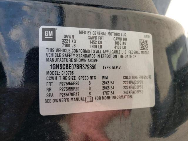 Photo 10 from auction – 2011 CHEVROLET TAHOE C150 with VIN 1GNSCBE07BR379850
