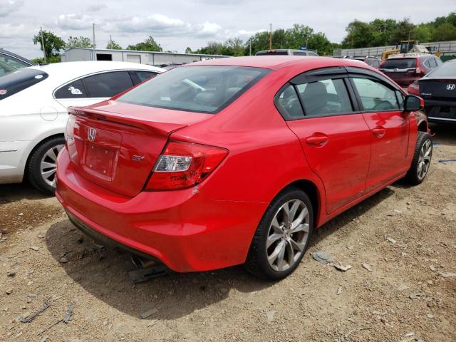 Photo 4 from auction – 2012 HONDA CIVIC SI with VIN 2HGFB6E55CH701775