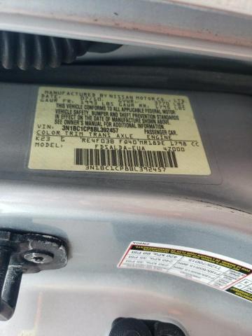 Photo 10 from auction – 2011 NISSAN VERSA S with VIN 3N1BC1CP8BL392457