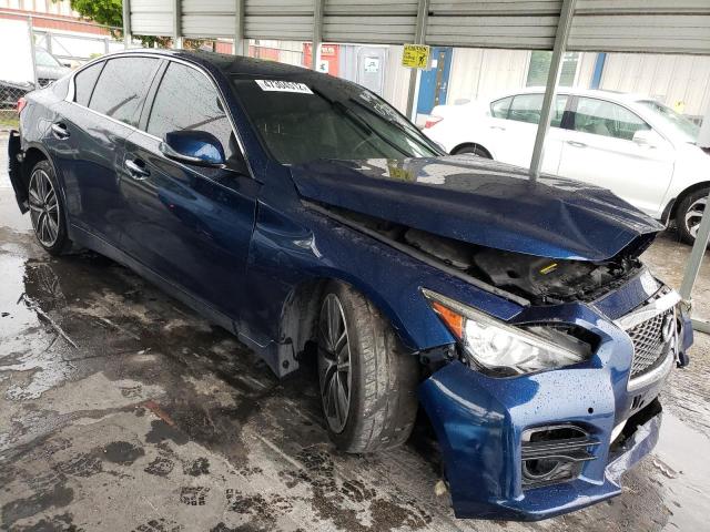 INFINITI Q50 PREMIU 2017 with VIN JN1EV7AP5HM736659 - Photo from auction