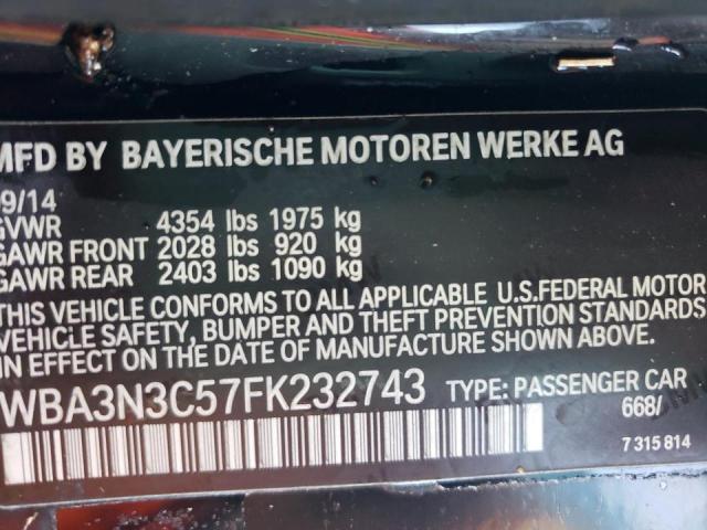Photo 10 from auction – 2015 BMW 428 I with VIN WBA3N3C57FK232743