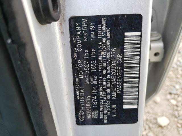 Photo 10 from auction – 2016 HYUNDAI ACCENT SE with VIN KMHCT4AE2GU941776