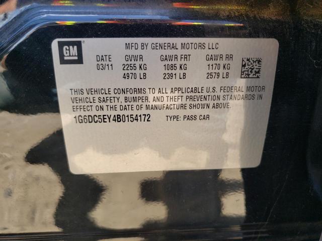 Photo 10 from auction – 2011 CADILLAC CTS with VIN 1G6DC5EY4B0154172