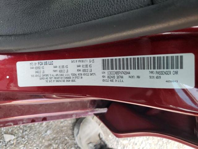 Photo 10 from auction – 2015 CHRYSLER 200 LIMITE with VIN 1C3CCCAB5FN742044
