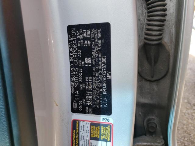 Photo 10 from auction – 2016 KIA SOUL with VIN KNDJN2A2XG7871961