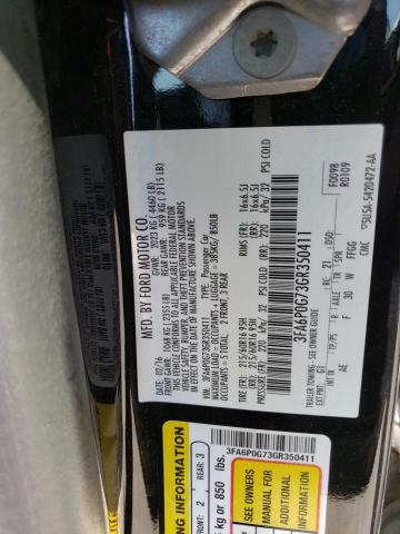 Photo 10 from auction – 2016 FORD FUSION S with VIN 3FA6P0G73GR350411