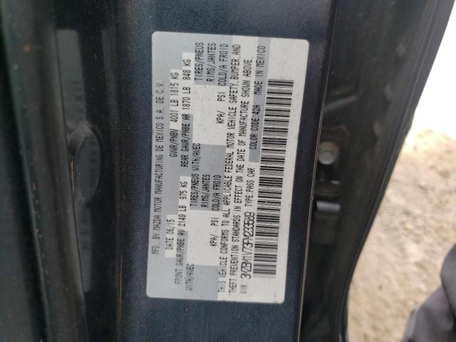 Photo 10 from auction – 2015 MAZDA 3 TOURING with VIN 3MZBM1V73FM233589