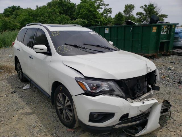 NISSAN PATHFINDER 2017 with VIN 5N1DR2MM8HC611027 - Photo from auction