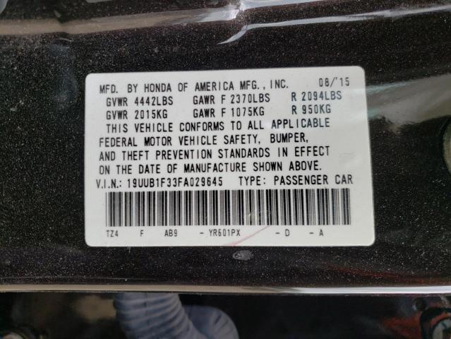 Photo 10 from auction – 2015 ACURA TLX with VIN 19UUB1F33FA029645