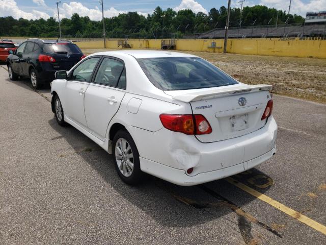 Photo 3 from auction – 2009 TOYOTA COROLLA BA with VIN 1NXBU40E89Z142940