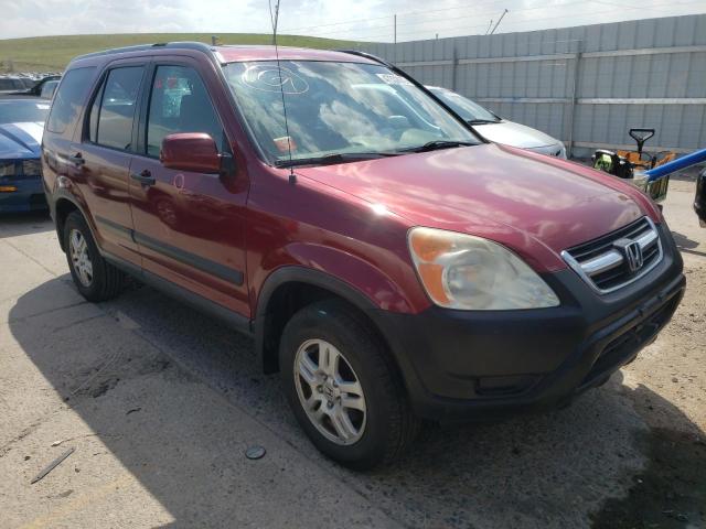 HONDA CR-V EX 2003 with VIN JHLRD78843C049609 - Photo from auction