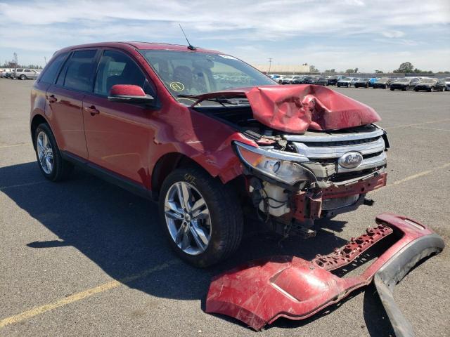 FORD EDGE SEL 2014 with VIN 2FMDK3JC6EBB18481 - Photo from auction