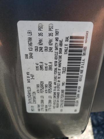 Photo 10 from auction – 2007 DODGE RAM 1500 S with VIN 1D7HU18217S201008