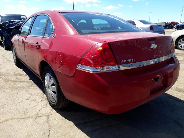 Photo 3 from auction – 2008 CHEVROLET IMPALA LS with VIN 2G1WB58K781232496