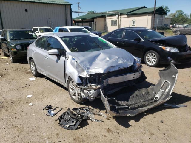 HONDA CIVIC LX 2015 with VIN 19XFB2F51FE066205 - Photo from auction