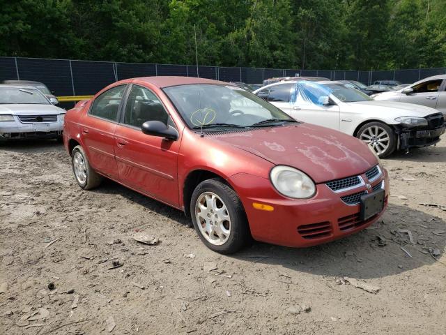 DODGE NEON SXT 2004 with VIN 1B3ES56C94D554071 - Photo from auction