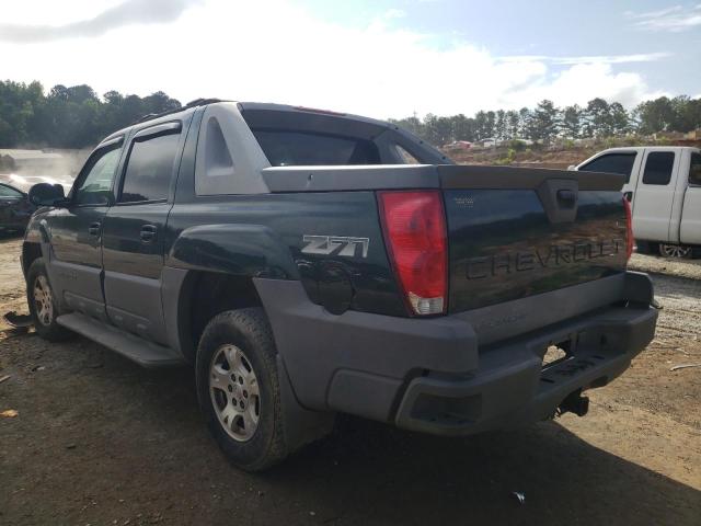 Photo 3 from auction – 2002 CHEVROLET AVALANCHE with VIN 3GNEK13T52G223247