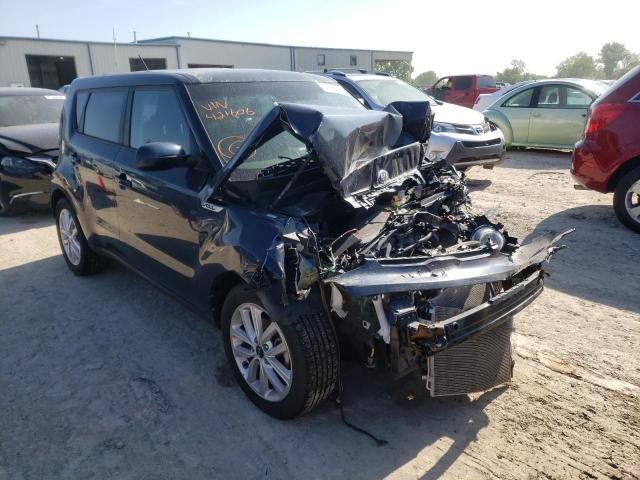 KIA SOUL + 2017 with VIN KNDJP3A54H7421606 - Photo from auction