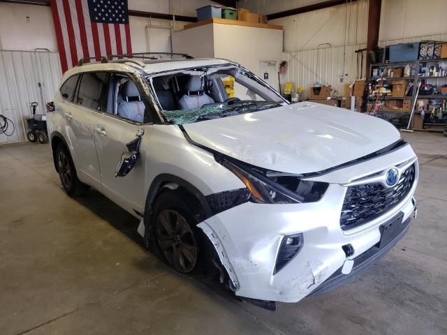 TOYOTA HIGHLANDER 2022 with VIN 5TDABRCH8NS541497 - Photo from auction