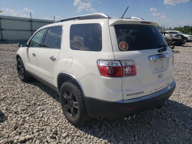 Photo 3 from auction – 2009 GMC ACADIA SLE with VIN 1GKEV13D99J198469