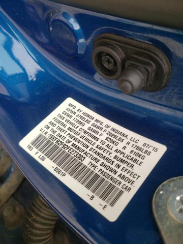 Photo 10 from auction – 2015 HONDA CIVIC EXL with VIN 19XFB2F92FE273303