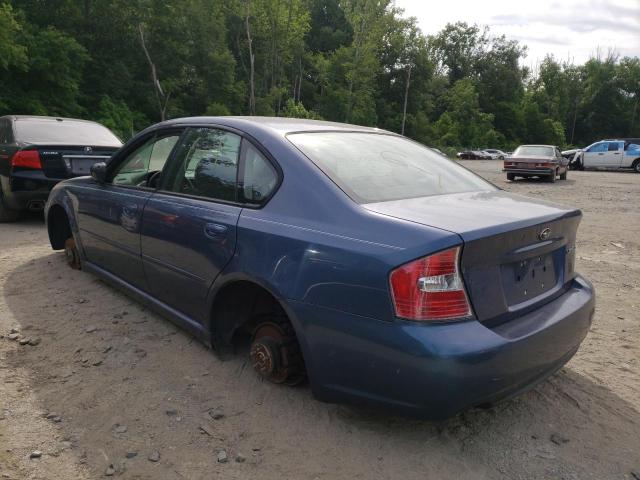 Photo 3 from auction – 2005 SUBARU LEGACY 2.5 with VIN 4S3BL616X57203160