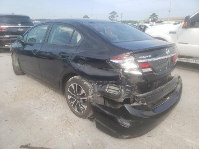 Photo 3 from auction – 2013 HONDA CIVIC EX with VIN 19XFB2F88DE272421