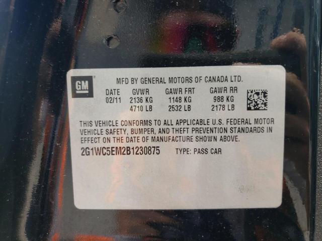Photo 10 from auction – 2011 CHEVROLET IMPALA LTZ with VIN 2G1WC5EM2B1230875