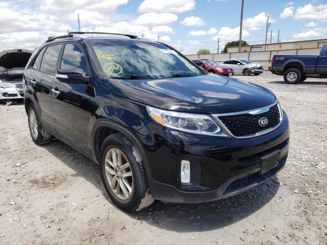 KIA SORENTO LX 2014 with VIN 5XYKT3A67EG443090 - Photo from auction