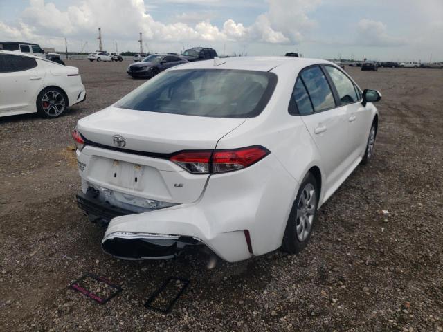 Photo 4 from auction – 2021 TOYOTA COROLLA LE with VIN 5YFEPMAE9MP193036