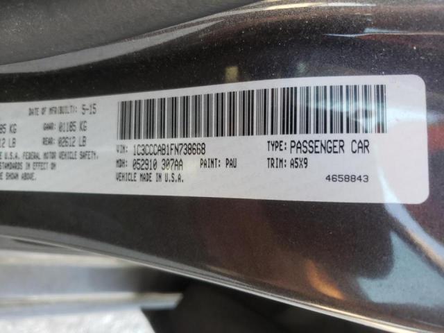 Photo 10 from auction – 2015 CHRYSLER 200 LIMITE with VIN 1C3CCCAB1FN738668