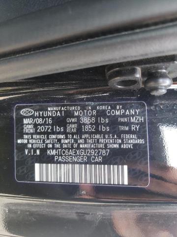 Photo 10 from auction – 2016 HYUNDAI VELOSTER T with VIN KMHTC6AEXGU292787