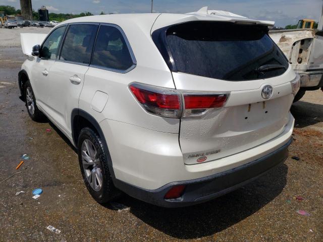 Photo 3 from auction – 2016 TOYOTA HIGHLANDER with VIN 5TDZKRFH2GS154624