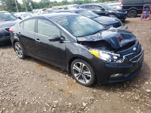 KIA FORTE EX 2014 with VIN KNAFX4A86E5164460 - Photo from auction