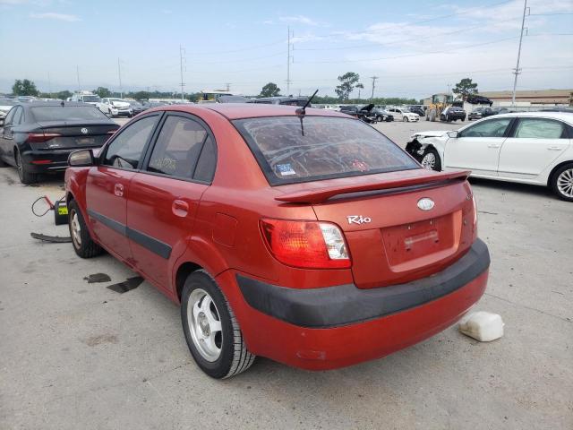 Photo 3 from auction – 2007 KIA RIO BASE with VIN KNADE123976258702