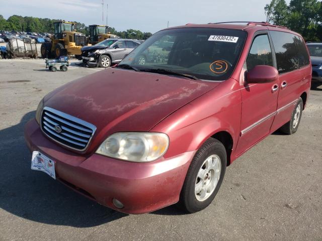 Photo 2 from auction – 2002 KIA SEDONA EX with VIN KNDUP131226201213