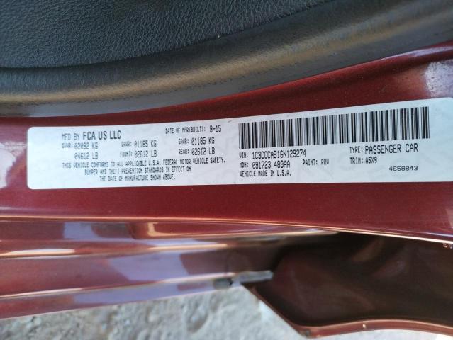 Photo 10 from auction – 2016 CHRYSLER 200 LIMITE with VIN 1C3CCCAB1GN129274