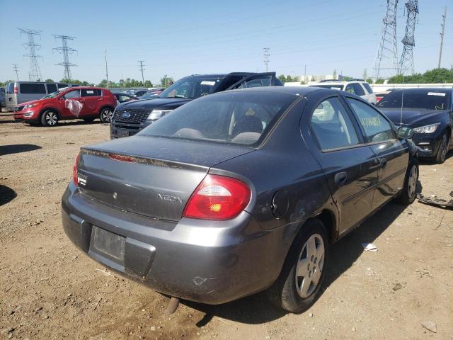 Photo 4 from auction – 2004 DODGE NEON with VIN 1B3ES26C74D554553