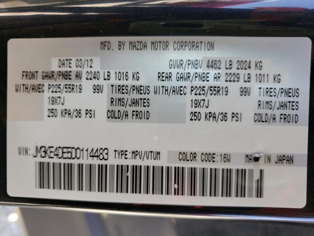 Photo 10 from auction – 2013 MAZDA CX-5 GT with VIN JM3KE4DE5D0114483
