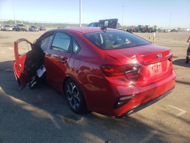 Photo 3 from auction – 2021 KIA FORTE FE with VIN 3KPF24AD2ME327011