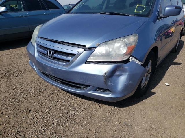 Photo 9 from auction – 2007 HONDA ODYSSEY EX with VIN 5FNRL38757B060157