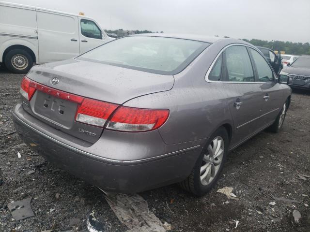 Photo 4 from auction – 2006 HYUNDAI AZERA SE with VIN KMHFC46F66A130979